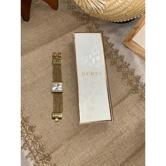 NWT Guess 3 Charm Necklaces with Earrings & GUC Guess Watch Jewelry Bundle Lot - Picture 3 of 9